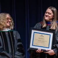 Provost Drake and Karyn Rabourn